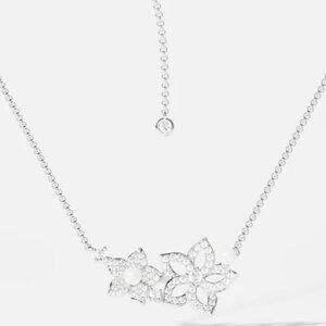 APM Monaco Pearl Blossom Adjustable Necklace